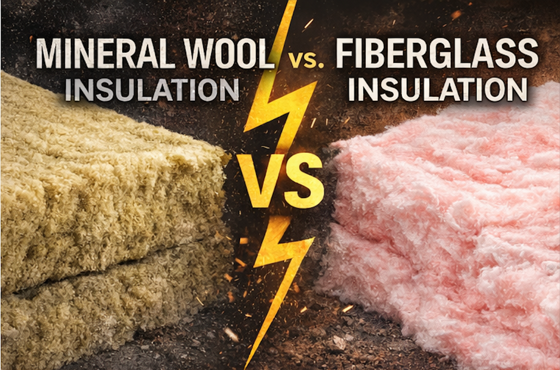 Mineral Wool vs Fiberglass Insulation: Which One Fits Your Build?