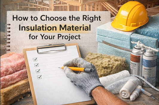 How to Choose the Right Insulation Material for Your Project